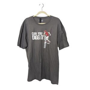 NFLPA Can You Digg It Stefon Diggs Houston Texans Short Sleeve T Shirt Size XL